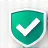 Travel Compliance Icon - a checkmark shield